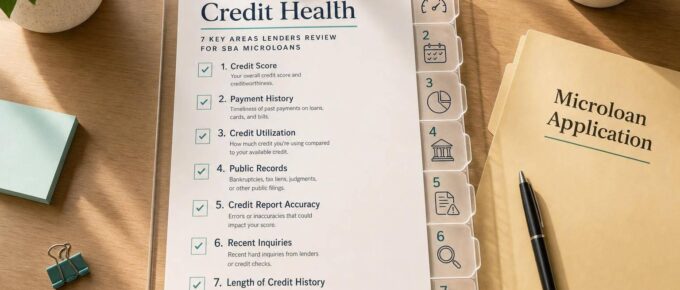7 Credit History Checks for SBA Microloans