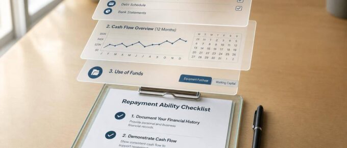 SBA Microloan Repayment Ability Checklist