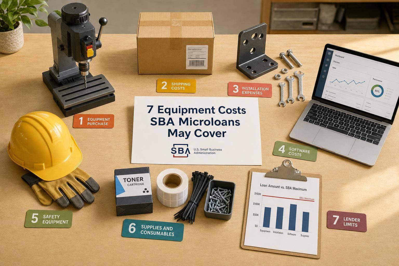 7 Equipment Costs SBA Microloans May Cover
