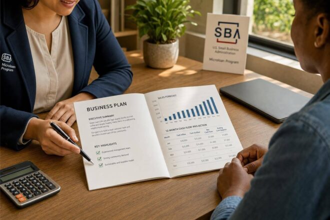 SBA Microloan Data on Business Plan Approval