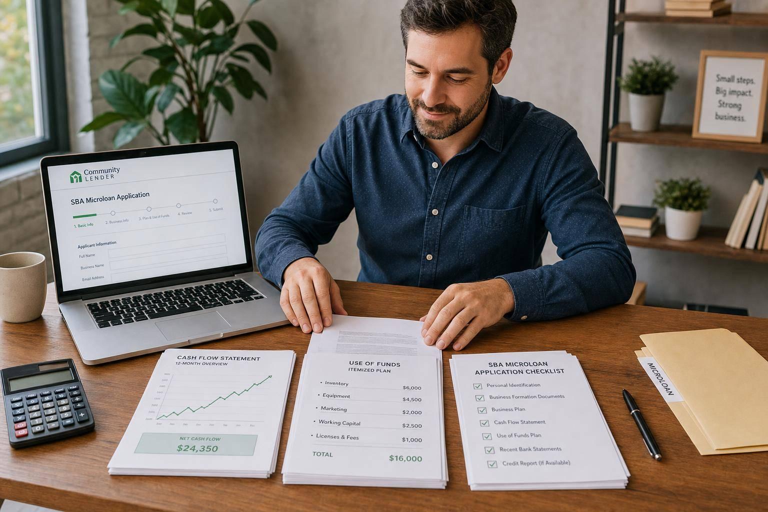 How to Apply for an SBA Microloan With Bad Credit