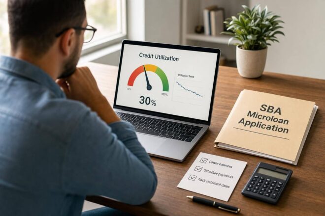 How Credit Utilization Affects SBA Microloans