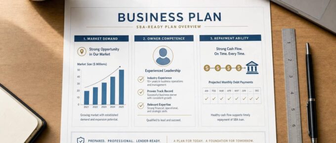 SBA Business Plan Template: What Lenders Want to See