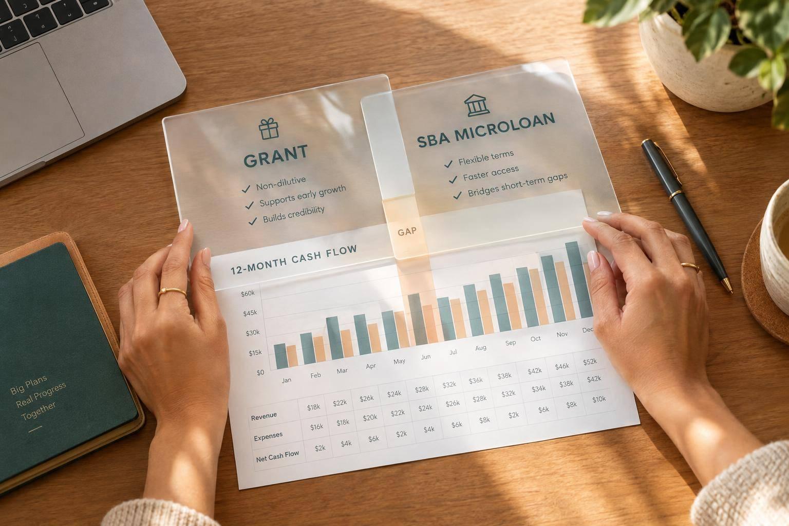 Grant and Loan Pairing for Women-Owned Startups