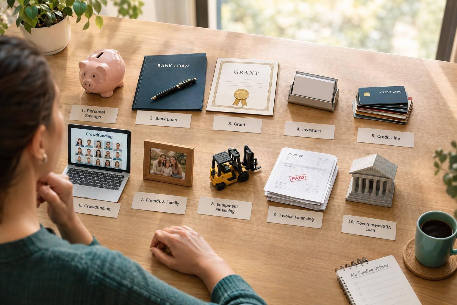 10 Ways to Fund a New Business